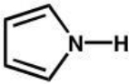 <strong>Which of the following molecular orbital diagrams best fits that of pyrrole? pyrrole </strong> A) B) C) D)