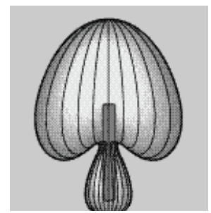 <strong>This is the pickup pattern of a/an _____ microphone. </strong> A) omnidirectional B) bi-directional C) cardioid D) supercardioid E) none of the above