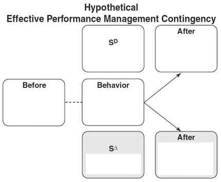 Fill in the empty boxes for: -The parent's hypothetical, effective performance management contingency