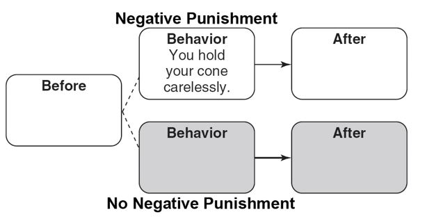 Please complete this differential punishment diagram