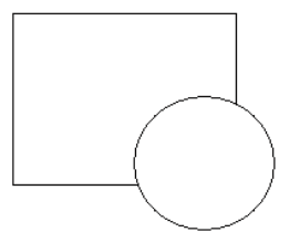 In the figure below, the circle appears to be closer to you than the rectangle. This demonstrates the effect of which pictorial depth cue?