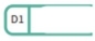 <strong>Choose from the list below the shape that represents a process.</strong> A) B) C) D)