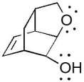 <strong>The compound below has which functional groups? </strong> A)aromatic, alcohol, and ether B)aromatic, alcohol, and ester C)ether, alkene, and alcohol D)ester, alkene and alcohol E)ether and ester