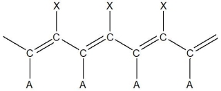 <strong>For the following segment of a polymer, what would be the expected monomer used to make it? </strong> A) B)HC=CH C) D) E)