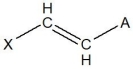 <strong>For the following segment of a polymer, what would be the expected monomer used to make it? </strong> A) B)HC=CH C) D) E)