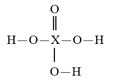 <strong>Given that X is the same atom for each of the following, which is the strongest oxyacid?</strong> A) B) C) D) E)