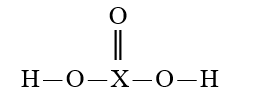 <strong>Given that X is the same atom for each of the following, which is the strongest oxyacid?</strong> A) B) C) D) E)