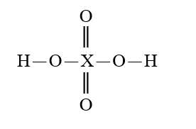 <strong>Given that X is the same atom for each of the following, which is the strongest oxyacid?</strong> A) B) C) D) E)