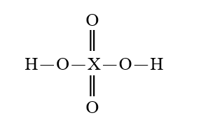 <strong>Given that X is the same atom for each of the following, which is the weakest oxoacid?</strong> A) B) C) D) E)
