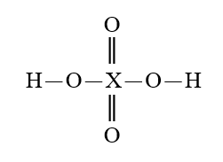 <strong>Given that X is the same atom for each of the following, which is the strongest oxoacid?</strong> A) B) C) D) E)
