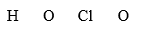 <strong>Draw the Lewis structure for HClO<sub>2</sub> from the skeletal structure presented below. If the valence shells are filled to the usual limit (a maximum of 8), how many nonbonding valence electrons are in the molecule?  </strong> A)14 B)16 C)18 D)20 E)26 <div style=padding-top: 35px> 