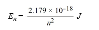 <strong>Calculate the wavelength, in nanometers, of light emitted by a hydrogen atom when the electron falls from an n = 7 energy level to an n = 4 energy level. Recall that the quantized energies of the levels in the hydrogen atom are given by: </strong> A)4.45 × 10<sup>-</sup><sup>20</sup> nm B)8.51 × 10<sup>2</sup> nm C)2.17 × 10<sup>3</sup> nm D)1.38 × 10<sup>14 </sup>nm E)2.16 × 10<sup>3 </sup>nm