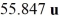 <strong>The atomic mass of naturally occurring iron, which is a mixture of isotopes, is listed as . This means that the average mass of iron is</strong> A)55.847 times as great as that of a <sup>12</sup>C atom. B)55.847 times as great as that of a <sup>1</sup>H atom. C)55.847/1.0079 times as great as that of a <sup>1</sup>H atom. D)55.847/12.000 times as great as that of a <sup>12</sup>C atom. E)55.847/12.011 times as great as that of a <sup>12</sup>C atom.
