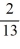 <strong>Find the probability for the experiment of selecting a single card from a deck of 52 cards and have it be a 2, 7, or 10.</strong> A) B) C) D)