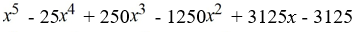<strong>Expand using the binomial theorem.</strong> A) B) C) D)
