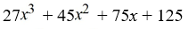 <strong>Expand using the binomial theorem.</strong> A) B) C) D)