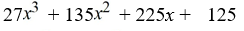 <strong>Expand using the binomial theorem.</strong> A) B) C) D)