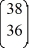 Expand the binomial coefficient.  
