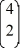 Evaluate the binomial coefficient .
