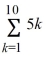 Find the sum:  