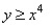 <strong>Match the graph to the nonlinear inequality. </strong> A) B) C) D)