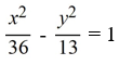 <strong>Find the standard form of the equation of the hyperbola with foci (-7, 0) and and vertices and </strong> A) B) C) D)