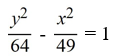 <strong>Find the standard form of the equation of a hyperbola with center (0, 0), transverse y-axis, and asymptotes and </strong> A) B) C) D)
