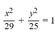 <strong>Find the standard form of the equation of an ellipse with foci (-2, 0) and and vertices and </strong> A) B) C) D)