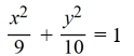 <strong>Find the standard form of the equation of an ellipse with foci (0, -1) and and vertices and </strong> A) B) C) D)