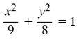 <strong>Find the standard form of the equation of an ellipse with foci (0, -1) and and vertices and </strong> A) B) C) D)