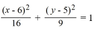 <strong>Find the standard form of the ellipse with the following equation. </strong> A) B) C) D)