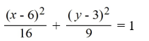 <strong>Find the standard form of the ellipse with the following equation. </strong> A) B) C) D)