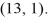 Find the standard form of the equation of an ellipse with foci (0, 1) and   and vertices   and  