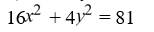 Identify the conic section given by the following equation as a parabola, ellipse, circle, or hyperbola.