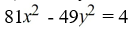 Identify the conic section given by the following equation as a parabola, ellipse, circle, or hyperbola.