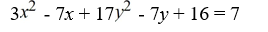 Identify the conic section given by the following equation as a parabola, ellipse, circle, or hyperbola.