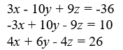 <strong>Use Cramer's Rule to either solve the system of equations, determine if the system is inconsistent (no solution), or dependent (infinitely many solutions). </strong> A) (1, 3, -1) B) (-1, 3, 1) C) inconsistent D) dependent