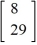 <strong>Write the system of linear equations as a matrix equation. </strong> A) = B) = C) = D) =