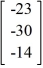 <strong>Write the system of linear equations as a matrix equation. </strong> A)= B)= C) = D)\=