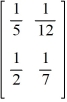 <strong>Find given that A = .</strong> A) B) C) D)