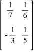 <strong>Find given that A = .</strong> A) B) C) D)