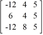 Find given that A = .