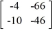 <strong>Calculate AB if A = and B = .</strong> A) B) C) D)