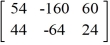 <strong>Calculate D (A + B) if </strong> A) B) C) D)