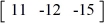 <strong>Perform the indicated operations for the expression, if possible.A = B = C = AB - 9C</strong> A) B) C) D) not possible