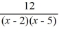 <strong>Select the form of the partial fraction decomposition for the given rational expression. Do not solve for the constants. </strong> A) B) C) D)