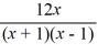 <strong>Write the partial fraction decomposition for the given rational expression. </strong> A) B) C) D)