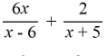 <strong>Write the partial fraction decomposition for the given rational expression. </strong> A) B) C) D)