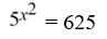 Solve the exponential equation exactly for x.  