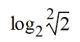 Use the properties of logarithms to simplify the expression.  